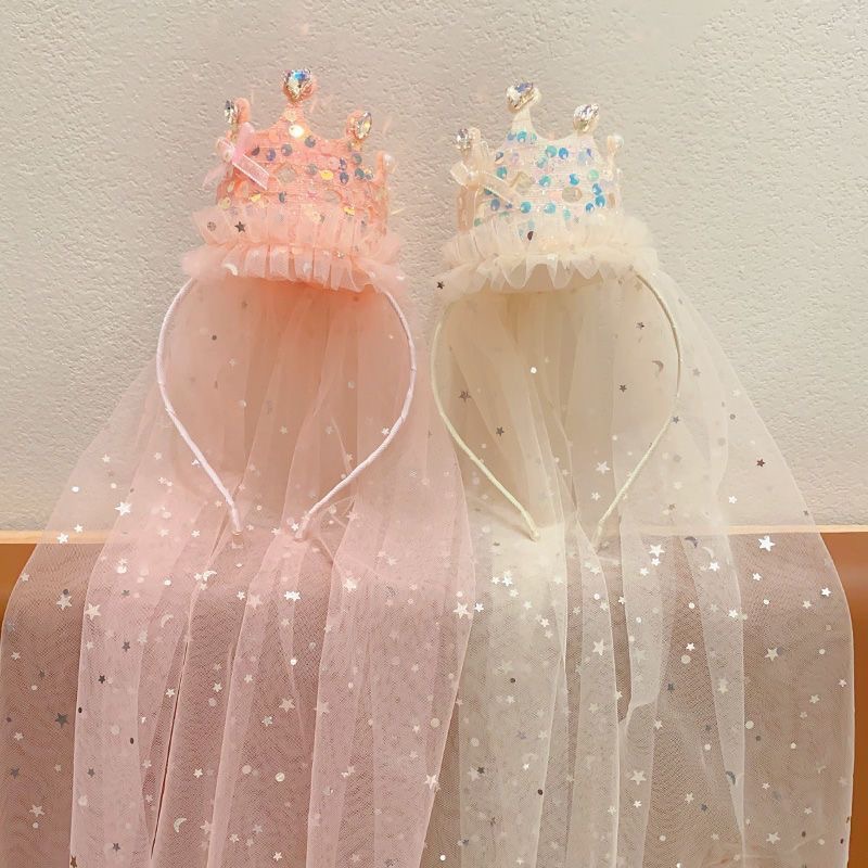 Princess Crown Veil Headbands  - огляд і ціна Glitter Tablecloth