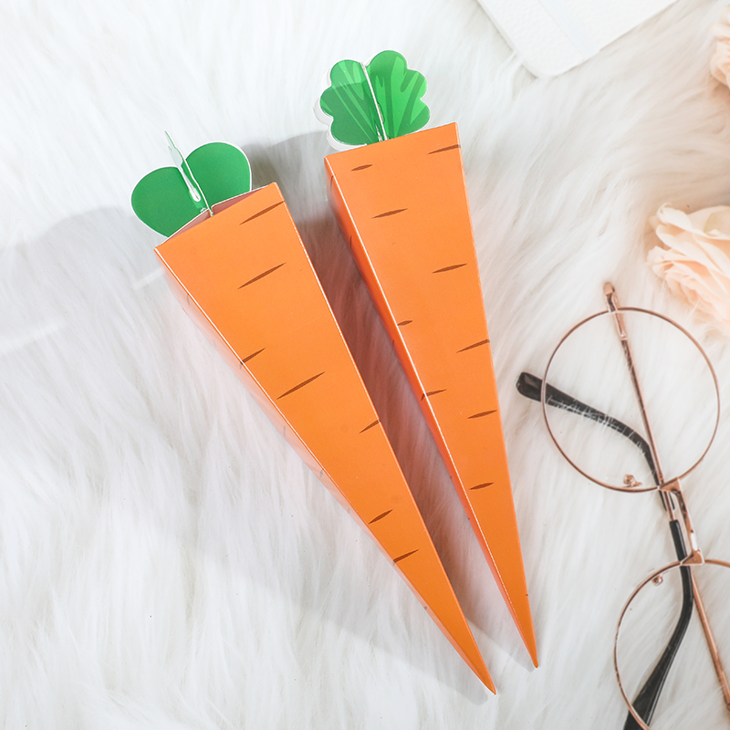 10Pcs Creative Carrot Paper Ca - огляд і ціна Cotton Candy Cone