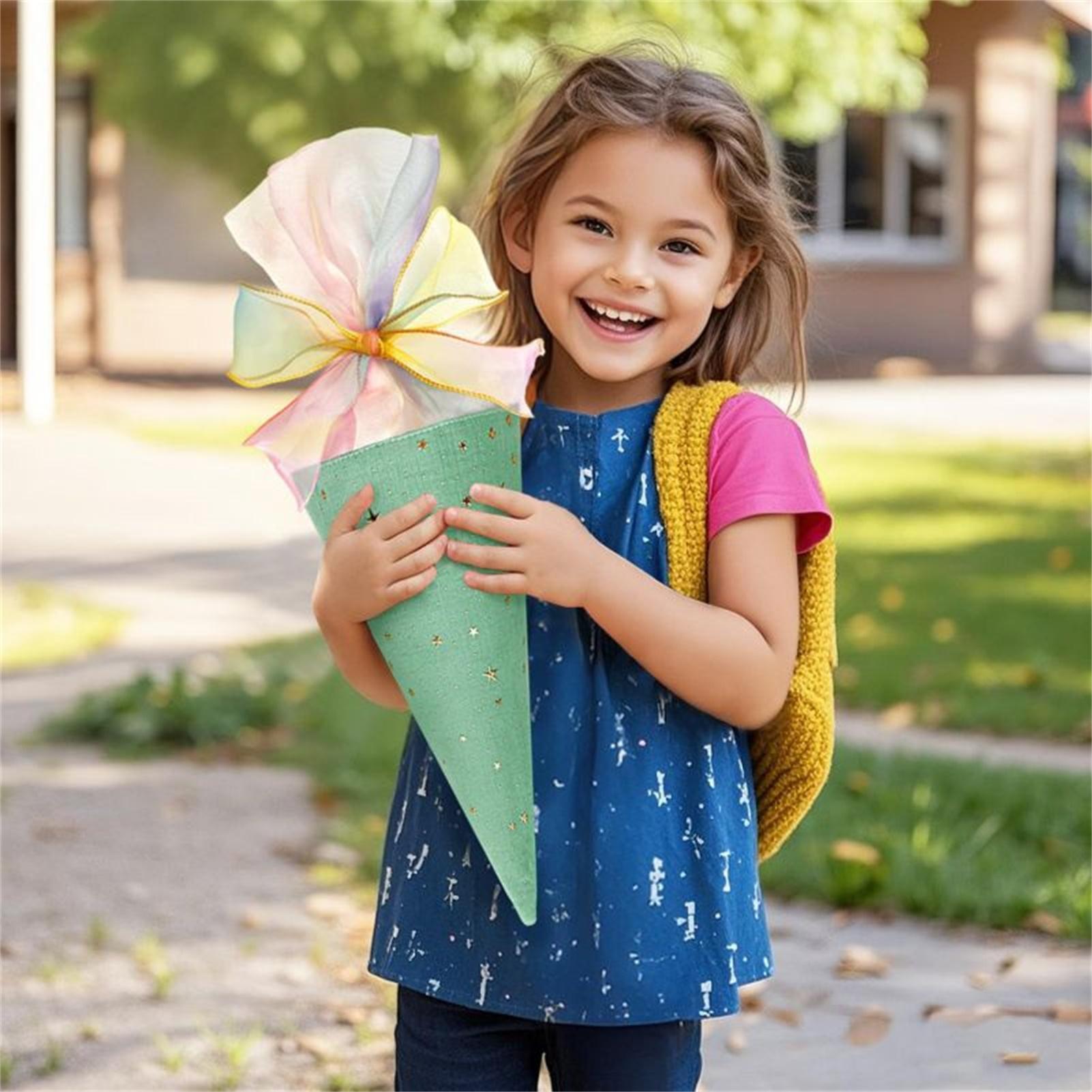 School Cone 2 Pieces Cookie Ba - огляд і ціна Cotton Candy Cone
