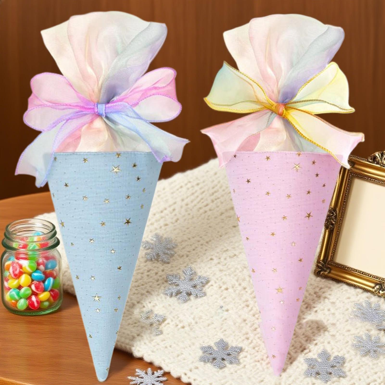 School Cone 2 Pieces Cookie Ba - огляд і ціна Cotton Candy Cone