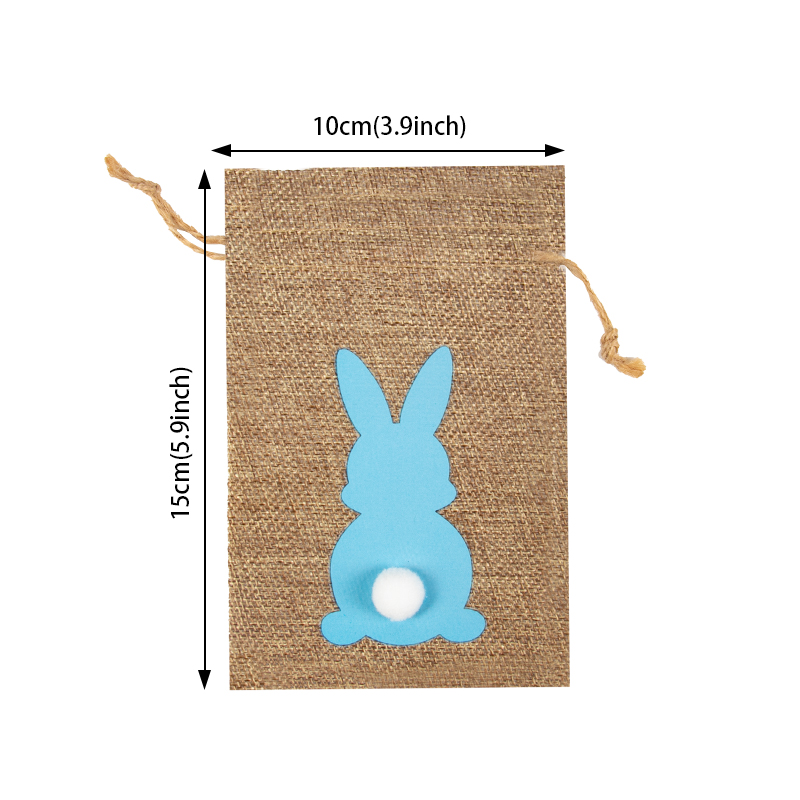 6/12/24pcs Easter Burlap Candy - огляд і ціна Cotton Candy Cone