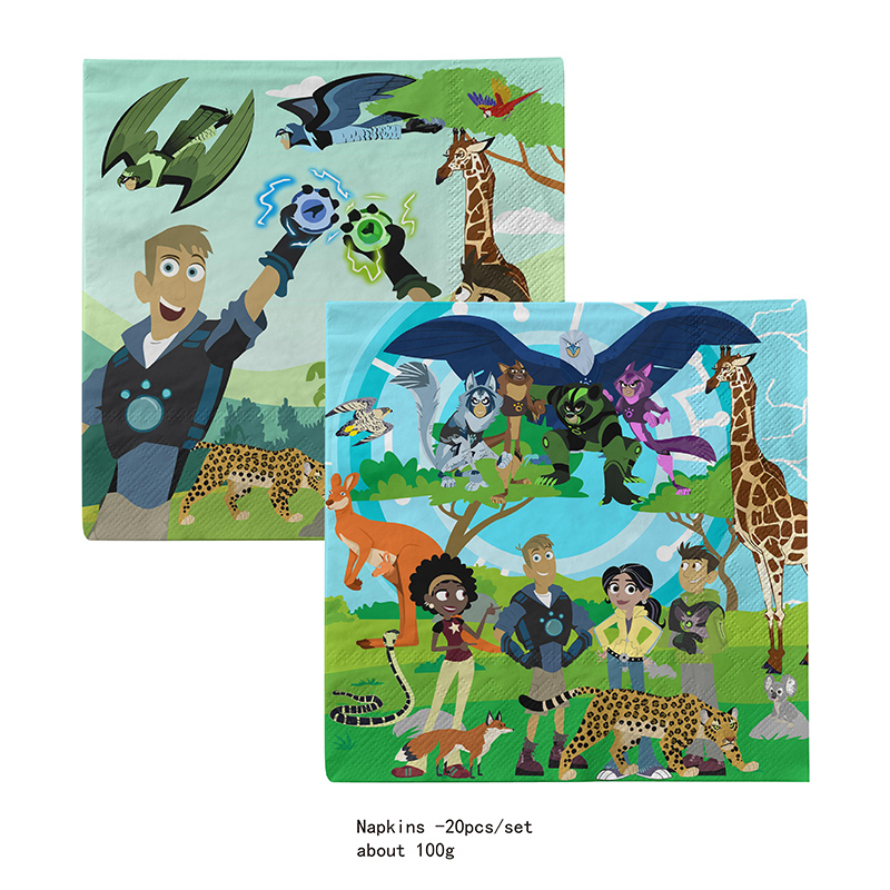 Wild Kratts Party Supplies Pap - огляд і ціна Table Cloth Disposable