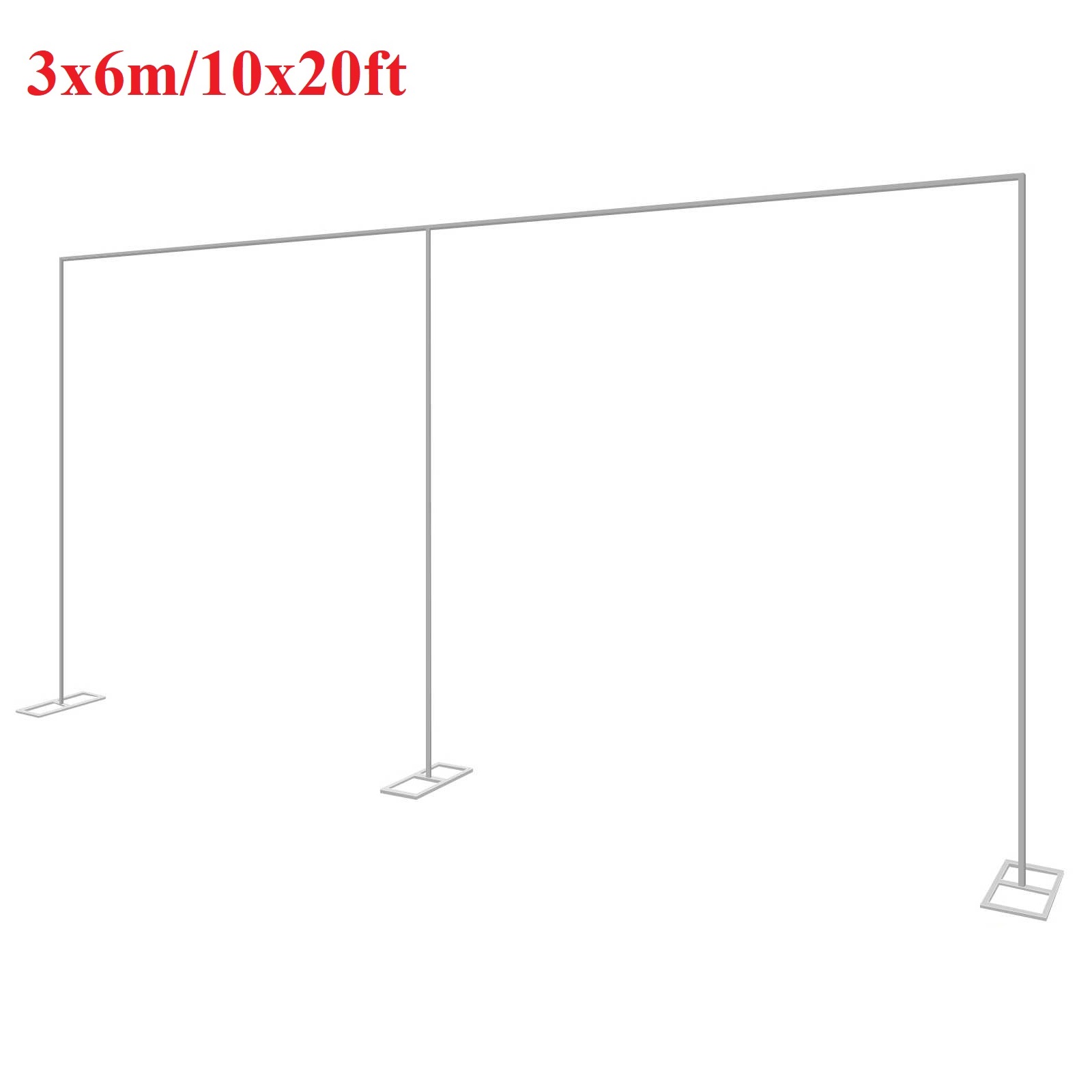 3x6m/10x20ft Metal Wedding Arc - огляд і ціна Photo Booth Frame